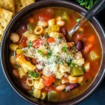 Slow Cooker Minestrone Soup