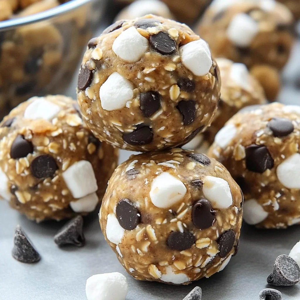 S'mores Energy Bites