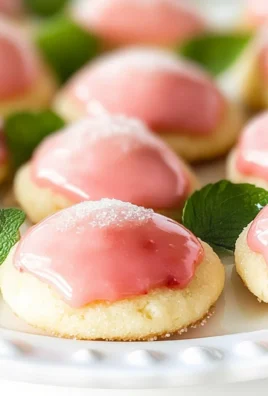 Strawberry Lemonade Melt Away Cookies
