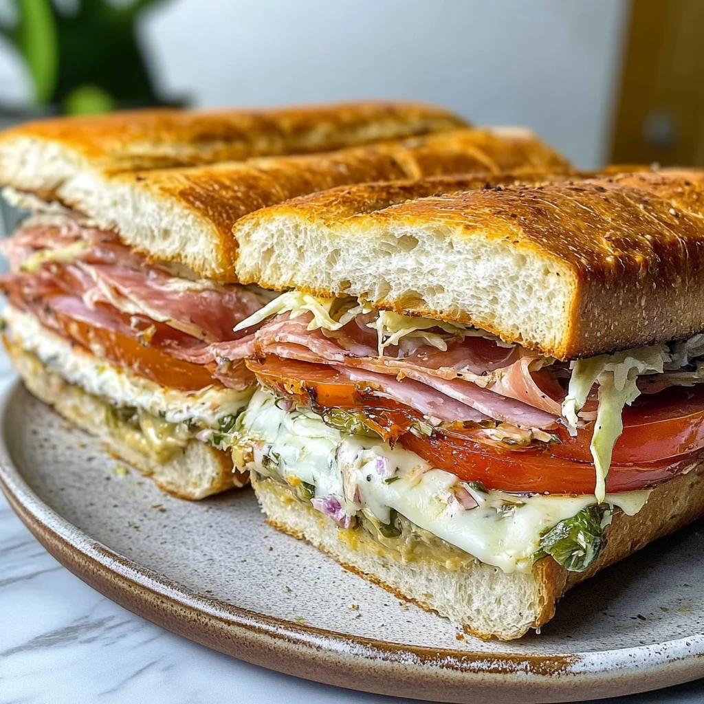 The Ultimate Gourmet Ciabatta Sandwich