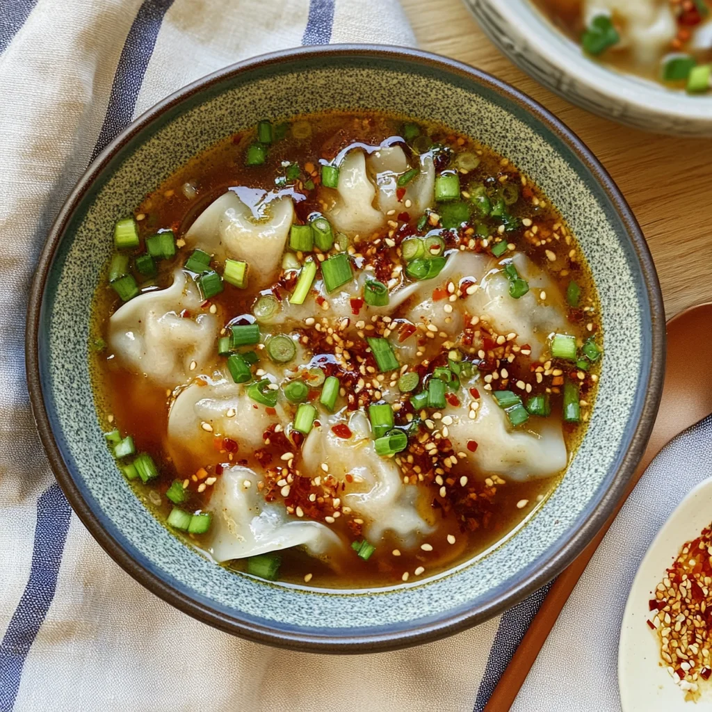 20 Minute Wonton Soup