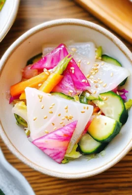 Asazuke (Japanese Lightly Pickled Vegetables)