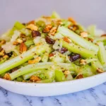 Celery Salad with Parmesan and Toasted Hazelnuts