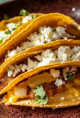 Cheesy Potato Tacos (Tacos de Papa)