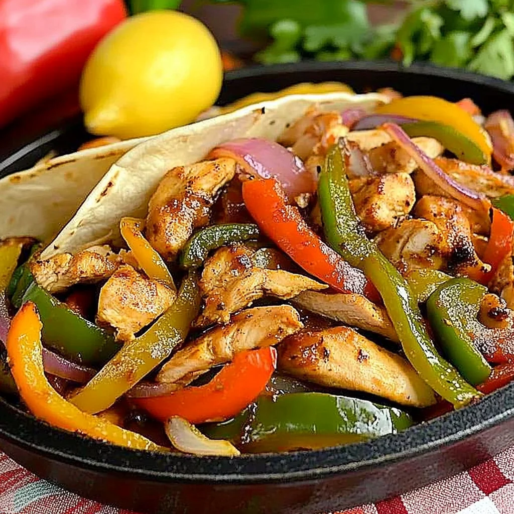 Chicken Fajitas Recipe
