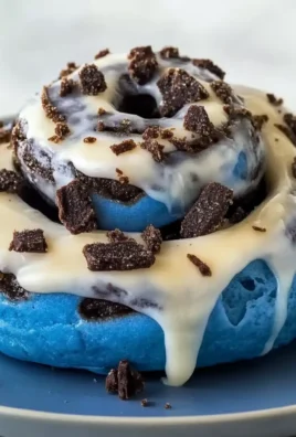 Cookie Monster Cinnamon Rolls