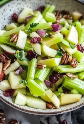 Delicious Harvest Celery Salad with Sweet Glazed Pecans