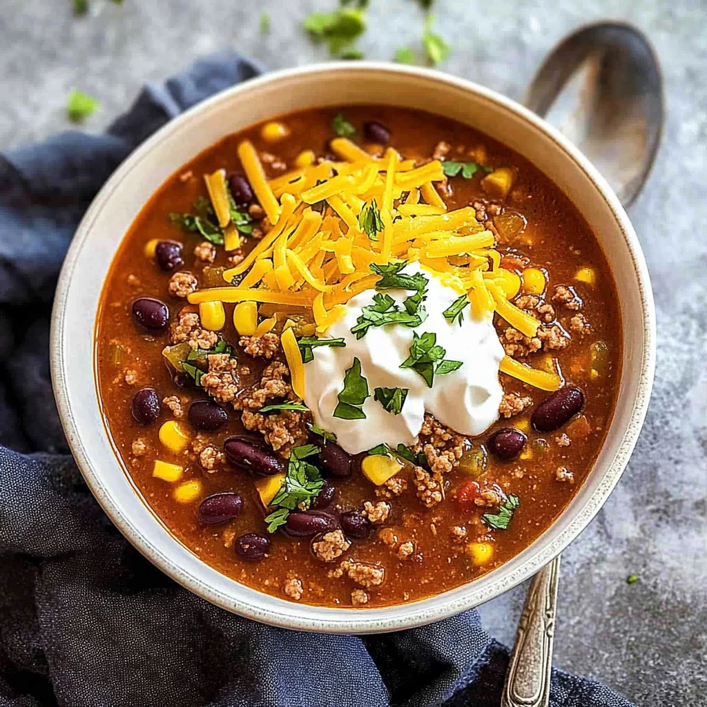 Easy Taco Soup