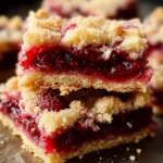 Fabulous Five Ingredient Raspberry Bars