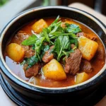 Gamjatang (beef Bone Soup)