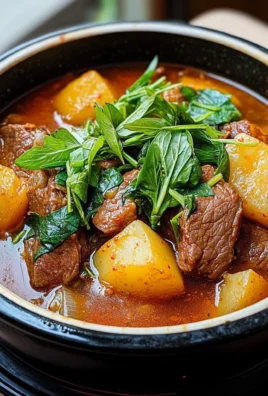 Gamjatang (beef Bone Soup)