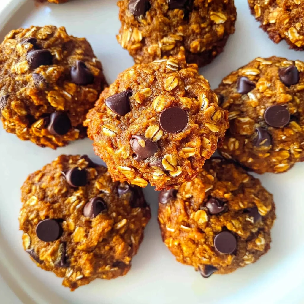 Gluten Free Pumpkin Oatmeal Cookies