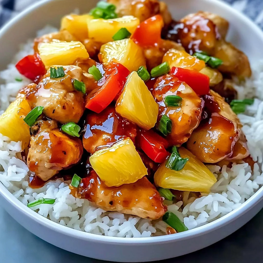 Hawaiian Pineapple Chicken
