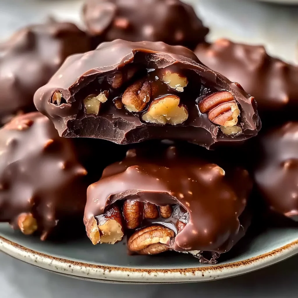 Homemade Chocolate Turtles