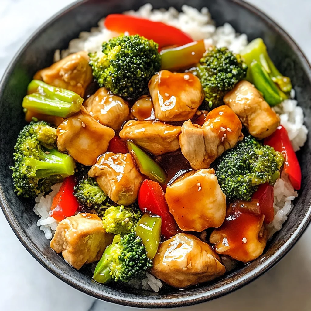 Honey Teriyaki Chicken Stir Fry