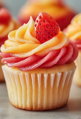 Mango Strawberry Sunset Cupcakes: A Delightful Recipe!