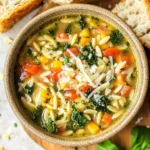 Mediterranean Orzo Soup