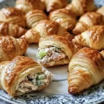 Mini Chicken Salad Croissant Sandwiches