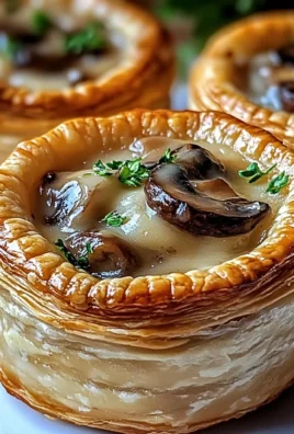 Mini Mushroom & Gruyère Pot Pies