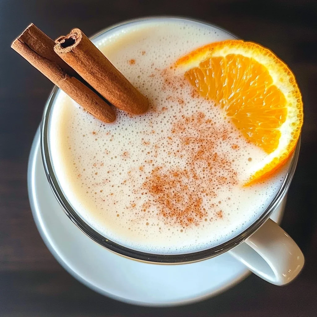 Orange Cinnamon Milk Tea