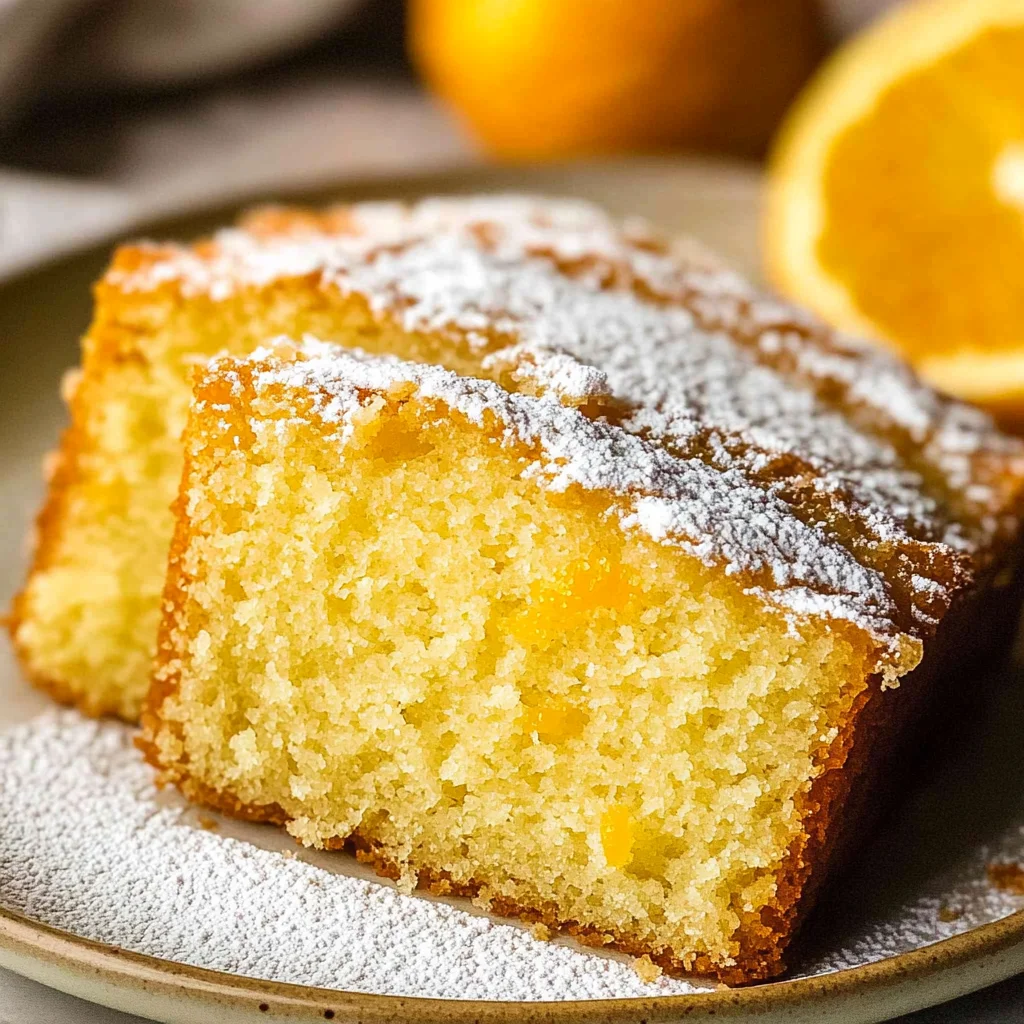 Orange Loaf Cake