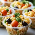 Pasta Salad Cups Recipe