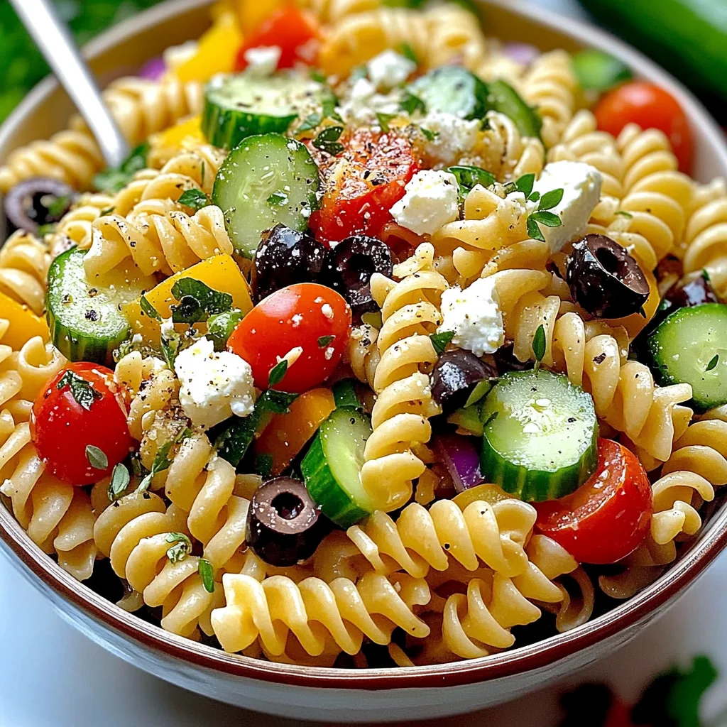 Pasta Salad with Italian Dressing