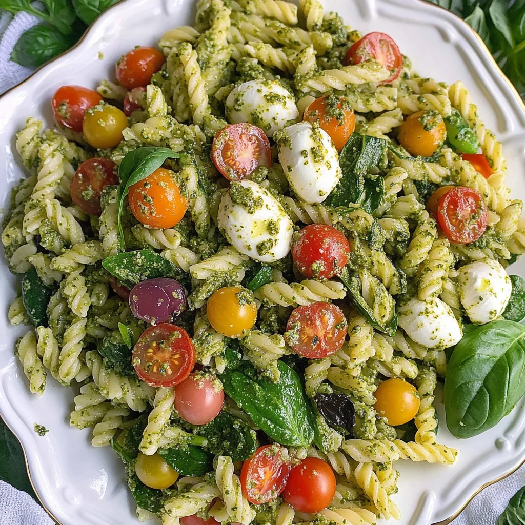 Pesto Pasta Salad Recipe