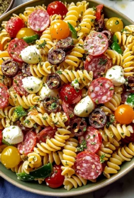 Quick Italian Pasta Salad (with 1 Secret Ingredient) - Alrightwithme