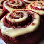 Red Velvet Cinnamon Rolls