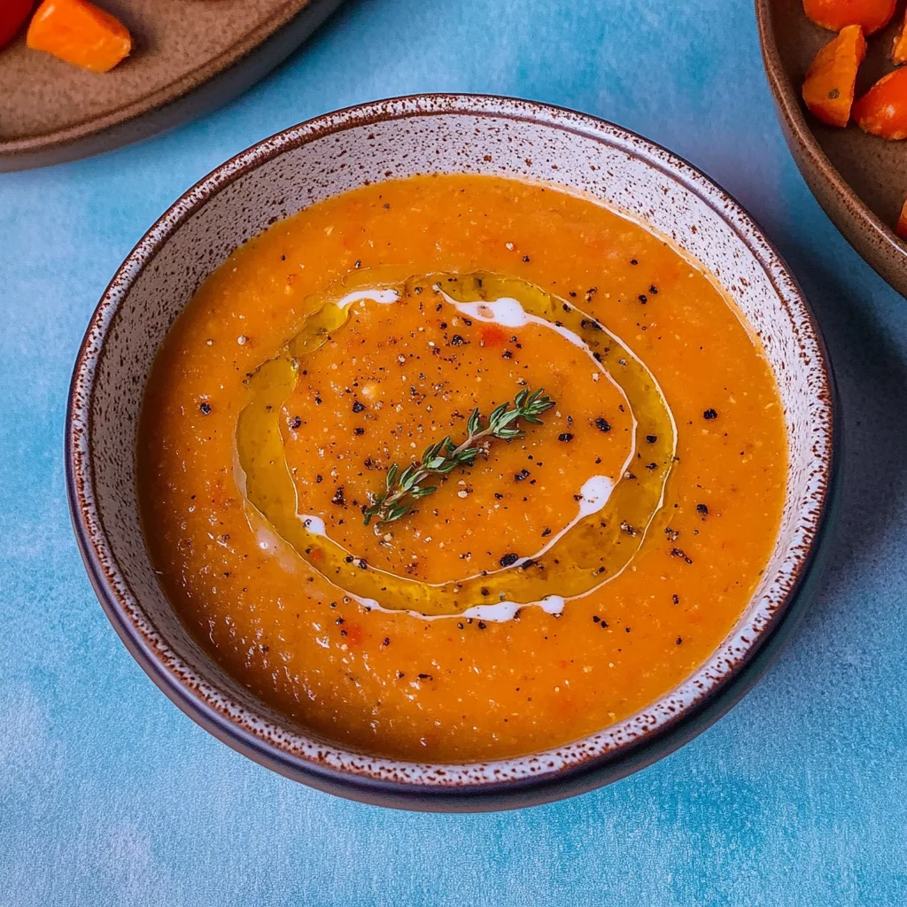 Roasted Vegetable Soup: Smooth and Creamy