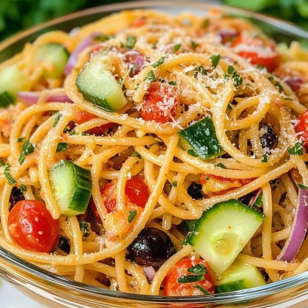 Spaghetti Pasta Salad