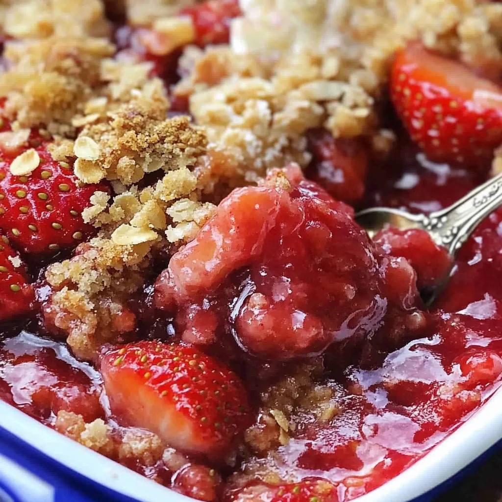 Strawberry Crisp Recipe