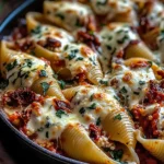 Sun-Dried Tomato and Ricotta Stuffed Shells