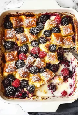 Sweet Breakfast Casserole (with Croissants)
