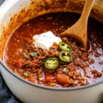 Texas No Beans Chili
