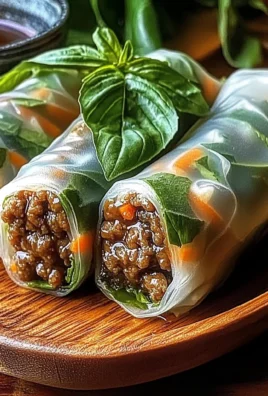 Thai Basil Beef Rolls That Will Spice Up Your Weeknight Dinner