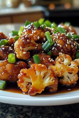 Amazing Sticky Honey Garlic Cauliflower in 5 Steps