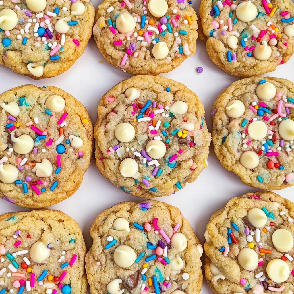 Birthday Cake Sugar Cookies