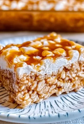 Brown Butter Dulce de Leche Rice Krispie Treats