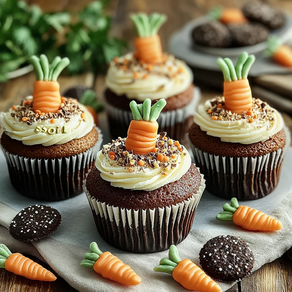 Carrot Patch Cupcakes