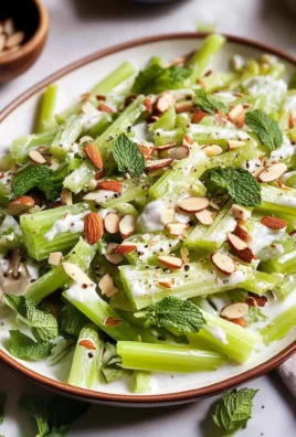 Celery Salad with Greek Yogurt Dressing