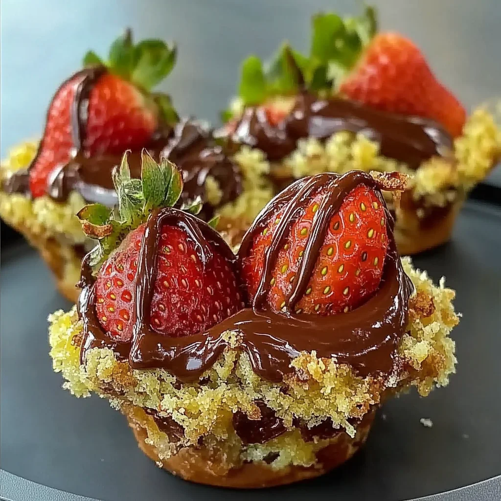 Chocolate Strawberry Cups