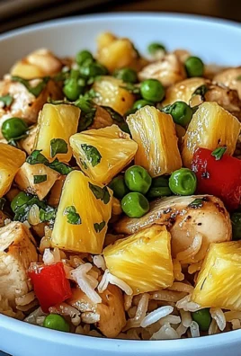 Create a Flavorful Pineapple Chicken Rice in Just 5 Steps!