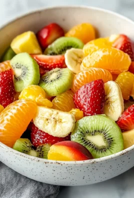 Delicious Easter Fruit Salad with Peach Pie Filling