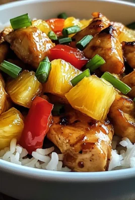 Disgustingly Easy Pineapple Chicken and Rice in 30