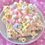 Easter Bunny Marshmallow Popcorn Bars