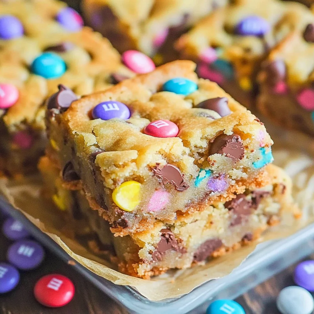 Easter Cake Mix Cookie Bars