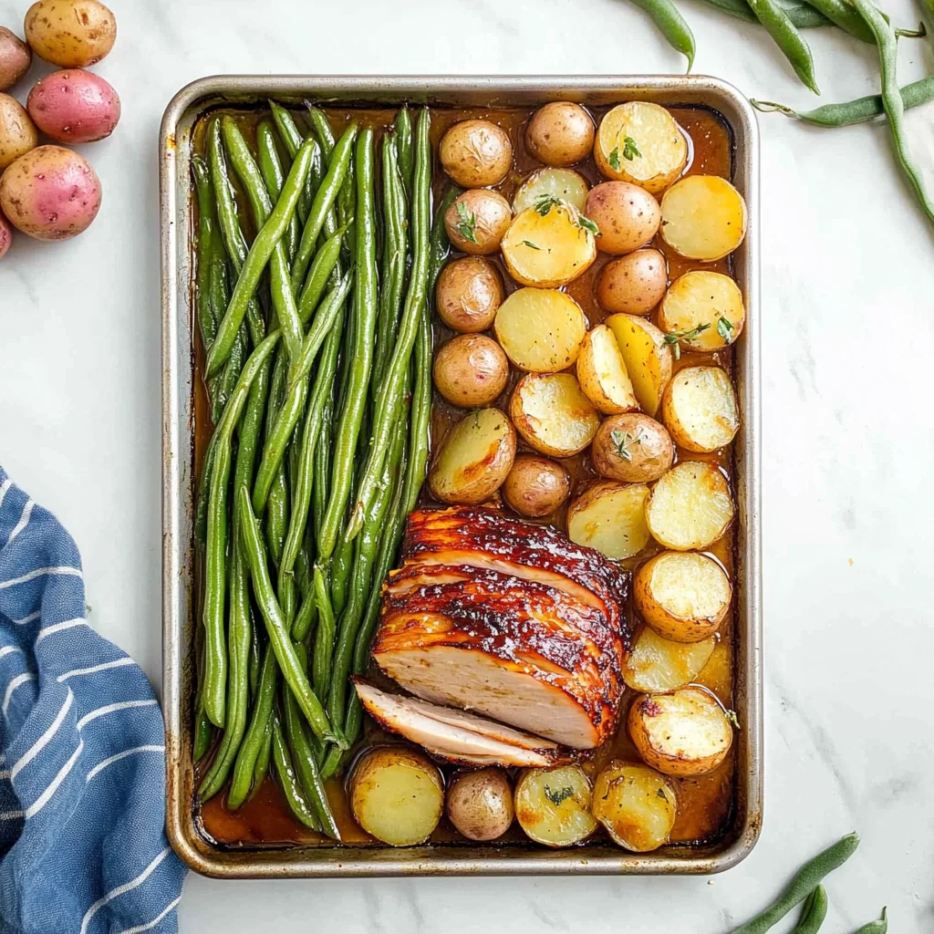 Easy Easter Dinner on a Sheet Pan