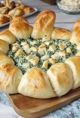 Festive Easter Bunny Spinach Dip